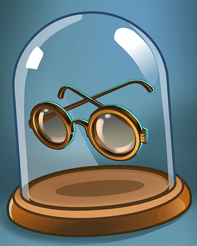 Lex's Glasses Badge - Bookworm HD Lex's Glasses Badge - Bookworm HD