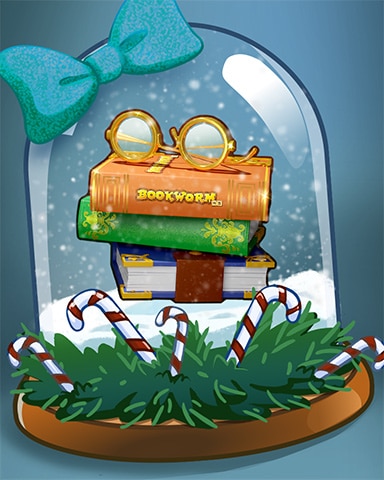 Holiday Reading Badge - Bookworm HD Holiday Reading Badge - Bookworm HD