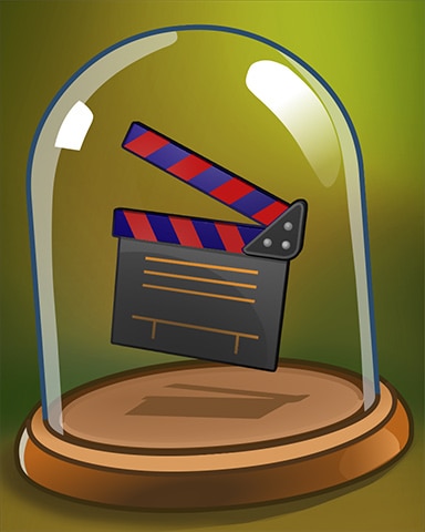 Clapping Clapperboard Badge - Cross Country Adventure Clapping Clapperboard Badge - Cross Country Adventure