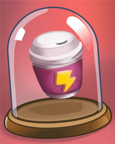 Coffee Cup Badge - Card Scramble: Viola's Diner Coffee Cup Badge - Card Scramble: Viola's Diner