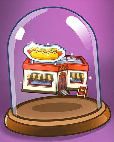 Hot Dog Shop Badge - Dice City Roller HD Hot Dog Shop Badge - Dice City Roller HD