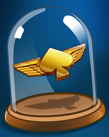 Soaring Spades Badge - First Class Solitaire HD Soaring Spades Badge - First Class Solitaire HD