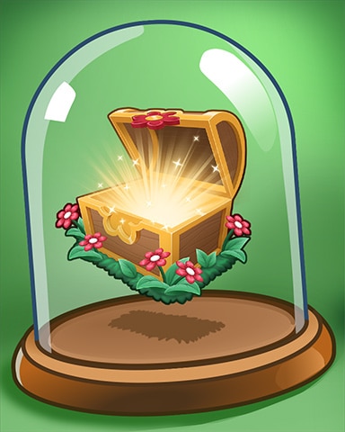 Open Treasure Badge - Garden Blast Open Treasure Badge - Garden Blast