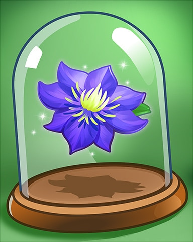 Purple Flower Badge - Garden Blast Purple Flower Badge - Garden Blast