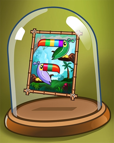 Colorful Toucans Badge - Jungle Gin HD Colorful Toucans Badge - Jungle Gin HD