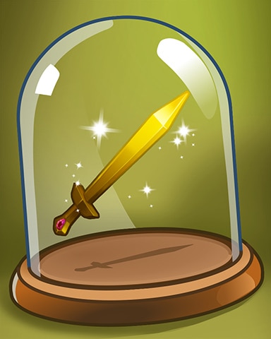 Golden Sword Badge - Jungle Gin HD Golden Sword Badge - Jungle Gin HD