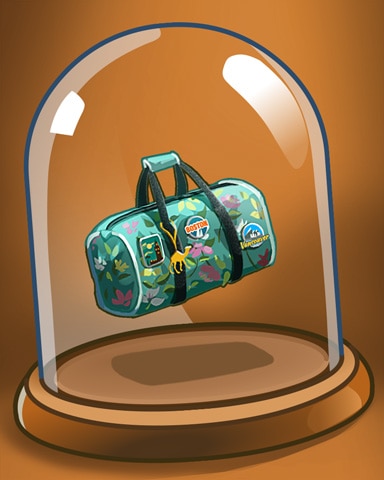 Green Duffle Badge - Jet Set Solitaire