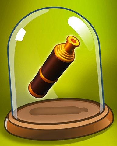 Telescope Badge - Jigsaw Treasure Hunter HD Telescope Badge - Jigsaw Treasure Hunter HD