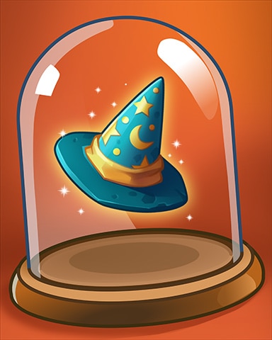 Blue Wizard Hat Badge - Merge Academy Blue Wizard Hat Badge - Merge Academy