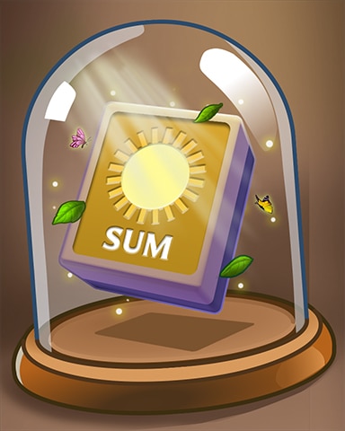 Summer Tile Badge - Mahjong Garden HD