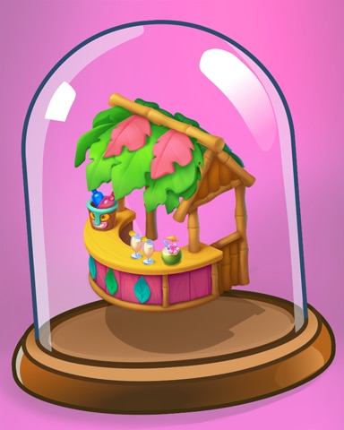 Tiki Bar Badge - Matching Moments Tiki Bar Badge - Matching Moments
