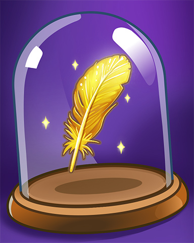 Golden Feather Badge - Mahjong Sanctuary Golden Feather Badge - Mahjong Sanctuary