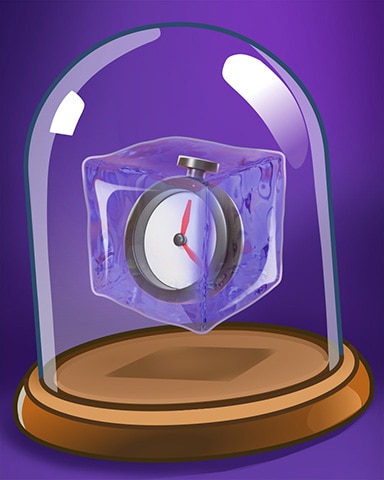 Frozen Time Badge - Mahjong Sanctuary