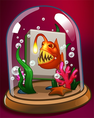 Ardent Anglerfish Badge - Mahjong Safari HD Ardent Anglerfish Badge - Mahjong Safari HD