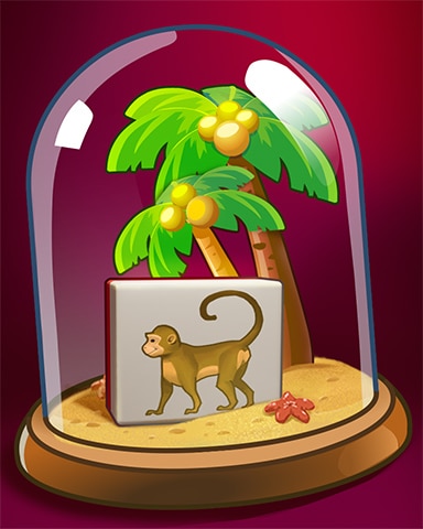 Monkey Tile Badge - Mahjong Safari HD Monkey Tile Badge - Mahjong Safari HD