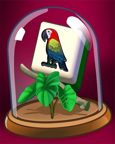 Scarlet Macaw Badge - Mahjong Safari HD Scarlet Macaw Badge - Mahjong Safari HD