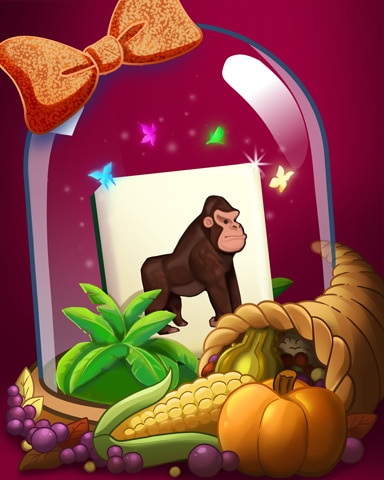 Squared Gorilla Badge - Mahjong Safari HD Squared Gorilla Badge - Mahjong Safari HD