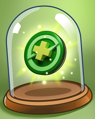 Trusty Green Peg Badge - Peggle Blast HD Trusty Green Peg Badge - Peggle Blast HD