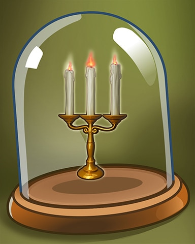 Creepy Candles Badge - Paranormal Destinations Creepy Candles Badge - Paranormal Destinations