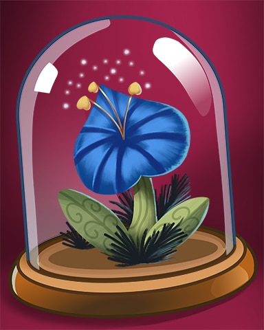 Blue Spade Flower Badge - Payday Freecell HD Blue Spade Flower Badge - Payday Freecell HD