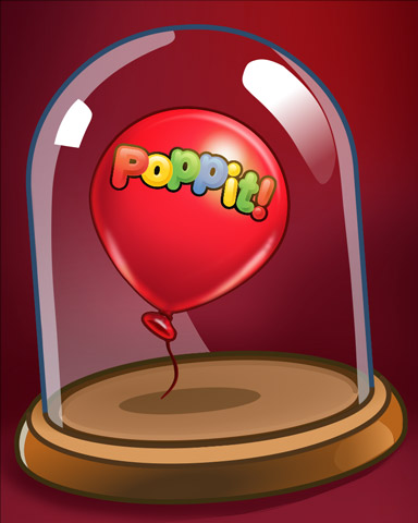 Unpopped Badge - Poppit!™ HD Unpopped Badge - Poppit!™ HD
