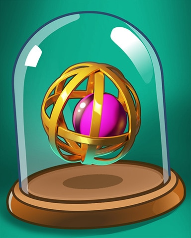 Golden Cat Toy Badge - Pogo&trade; Slots