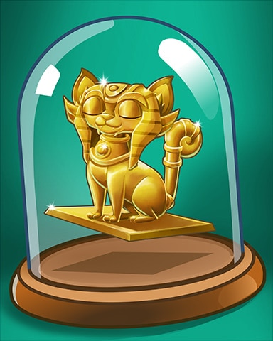 Golden Sphynx Badge - Pogo&trade; Slots
