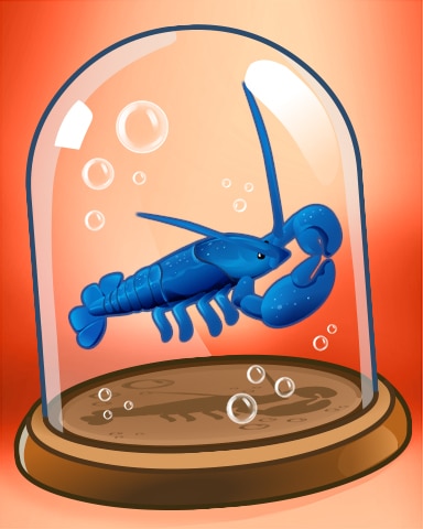 Blue Lobster Badge - Quinn's Aquarium Blue Lobster Badge - Quinn's Aquarium