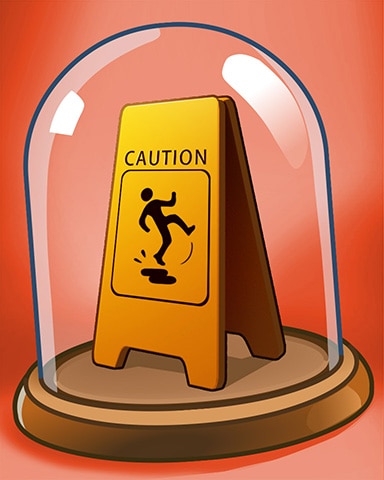 Don't Slip Badge - Quinn's Aquarium Don't Slip Badge - Quinn's Aquarium