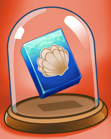 Shell Tile Badge - Quinn's Aquarium Shell Tile Badge - Quinn's Aquarium