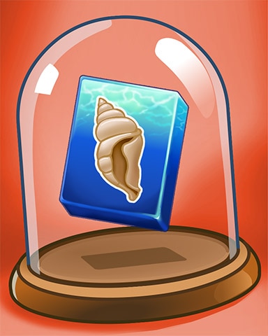 Seashell Tile Badge - Quinn's Aquarium Seashell Tile Badge - Quinn's Aquarium