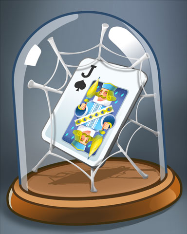 Jack's Web Badge - Rainy Day Spider Solitaire HD Jack's Web Badge - Rainy Day Spider Solitaire HD