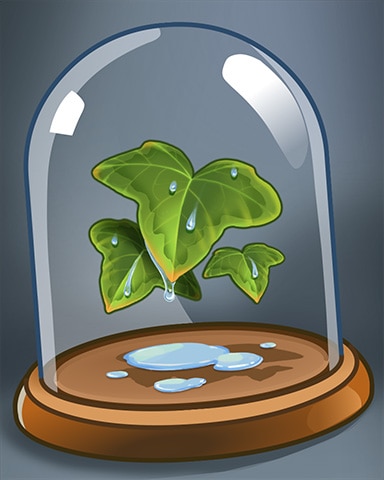Wet Leaves Badge - Rainy Day Spider Solitaire HD Wet Leaves Badge - Rainy Day Spider Solitaire HD