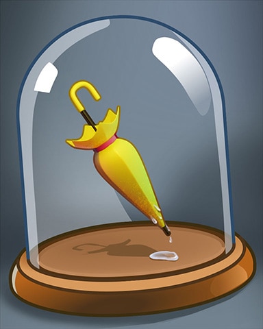 Yellow Umbrella Badge - Rainy Day Spider Solitaire HD Yellow Umbrella Badge - Rainy Day Spider Solitaire HD