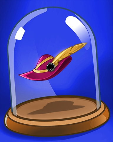 Feathered Cap Badge - Spades HD Feathered Cap Badge - Spades HD