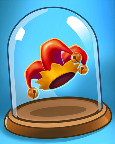 Jester Hat Badge - Slingo Blast Jester Hat Badge - Slingo Blast