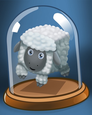 Happy Lamb Badge - Stack'em HD Happy Lamb Badge - Stack'em HD