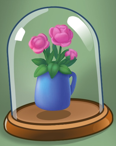 Flower Vase Badge - Solitaire Home Story Flower Vase Badge - Solitaire Home Story