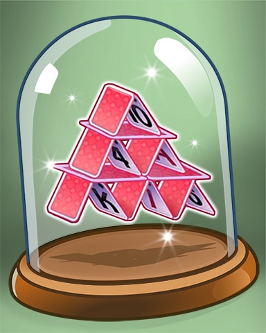 House Of Cards Badge - Solitaire Home Story House Of Cards Badge - Solitaire Home Story