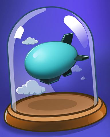 Bubble Blimp Badge - Snowbird Solitaire Bubble Blimp Badge - Snowbird Solitaire