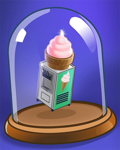 Ice Cream Machine Badge - Snowbird Solitaire Ice Cream Machine Badge - Snowbird Solitaire