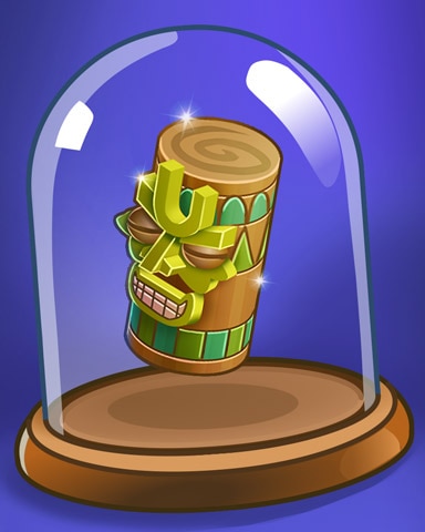 Tiki Totem Badge - Snowbird Solitaire