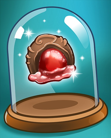 Chocolate Cherry Badge - Sweet Tooth Town Chocolate Cherry Badge - Sweet Tooth Town