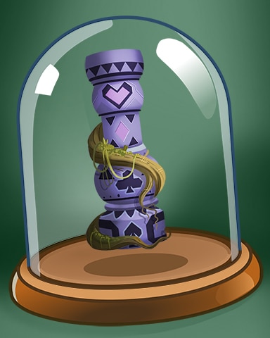 Vined Column Badge - Tri-Peaks Solitaire HD