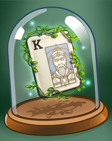 Vine-clad King Card Badge - Tri-Peaks Solitaire HD Vine-clad King Card Badge - Tri-Peaks Solitaire HD