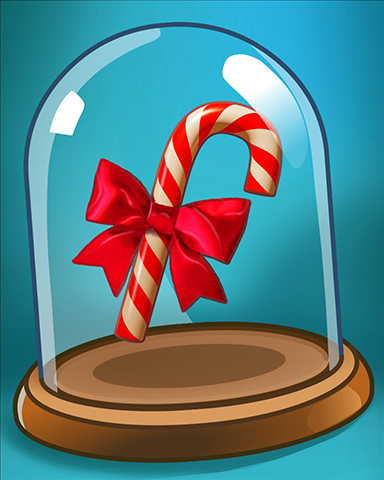 Sweet Candy Cane Badge - Winter Wonderland Sweet Candy Cane Badge - Winter Wonderland