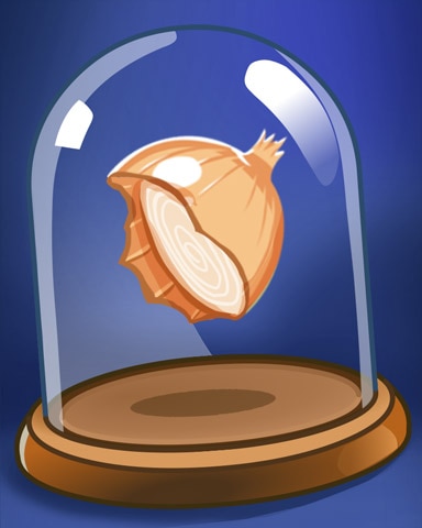 Half An Onion Badge - Word Whomp HD Half An Onion Badge - Word Whomp HD