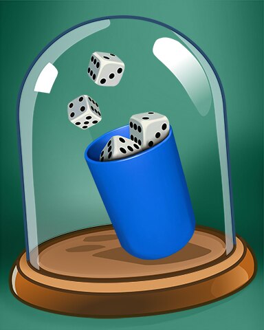 Dice Cup Badge - Yahtzee! Wild Dice Cup Badge - Yahtzee! Wild