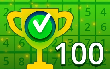 Weekly Special 100 Easy Badge - Pogo Daily Sudoku Weekly Special 100 Easy Badge - Pogo Daily Sudoku
