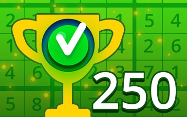 Weekly Special 250 Easy Badge - Pogo Daily Sudoku Weekly Special 250 Easy Badge - Pogo Daily Sudoku
